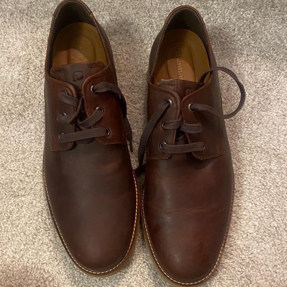 Dunham Men’s Brown Leather dress shoes